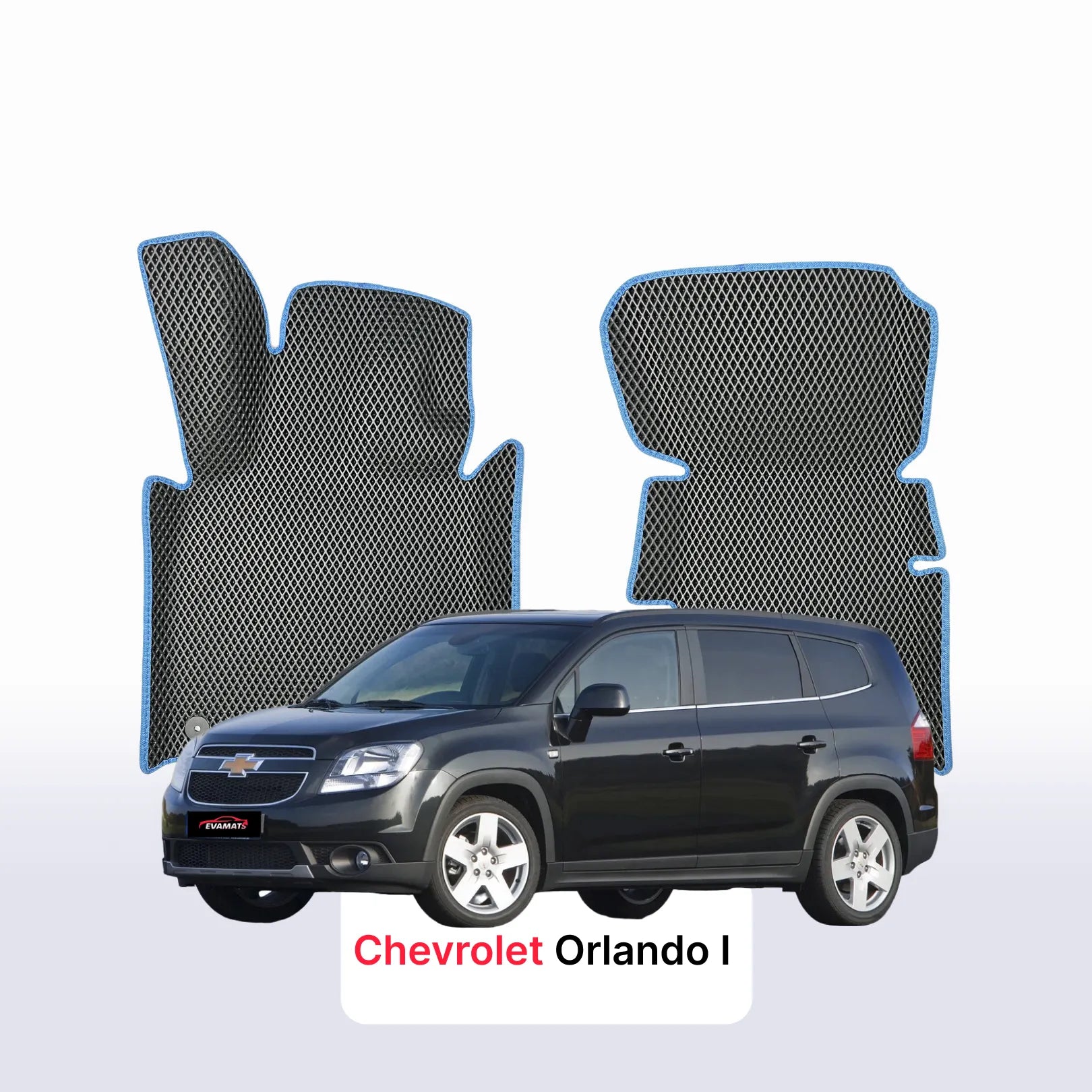 Fußmatten EVAMATS für Chevrolet Orlando 1 gen 2010-2018 jahr MINIVAN