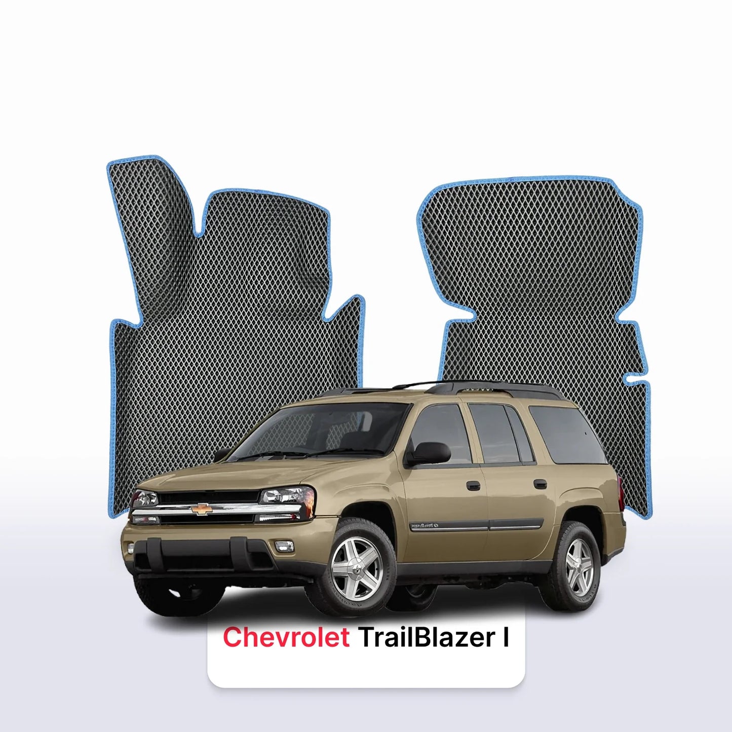Fußmatten EVAMATS für Chevrolet TrailBlazer 1 gen 2001-2008 jahr SUV