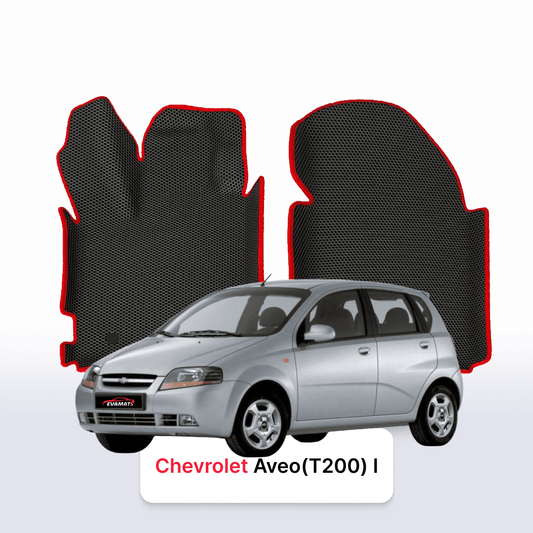 Fußmatten EVAMATS für Chevrolet Aveo (T200) 1. Generation 2002-2011 Jahr FLIEßHECK 5-Türer