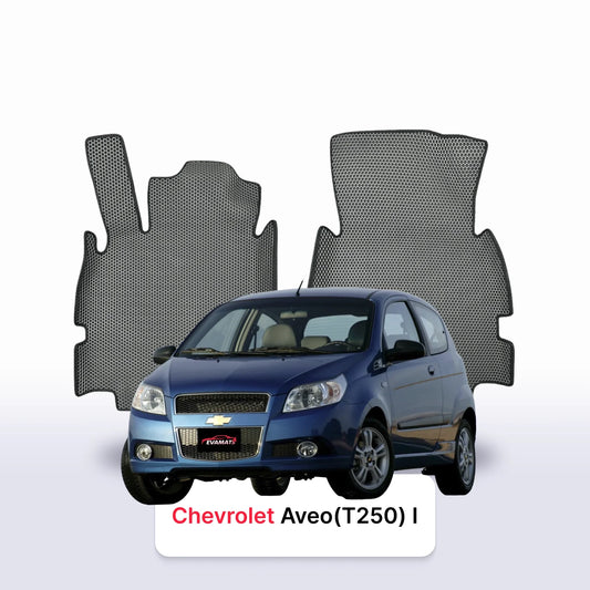 Fußmatten EVAMATS für Chevrolet Aveo (T250) 2. Generation 2006–2012, Schrägheck, 3-türig