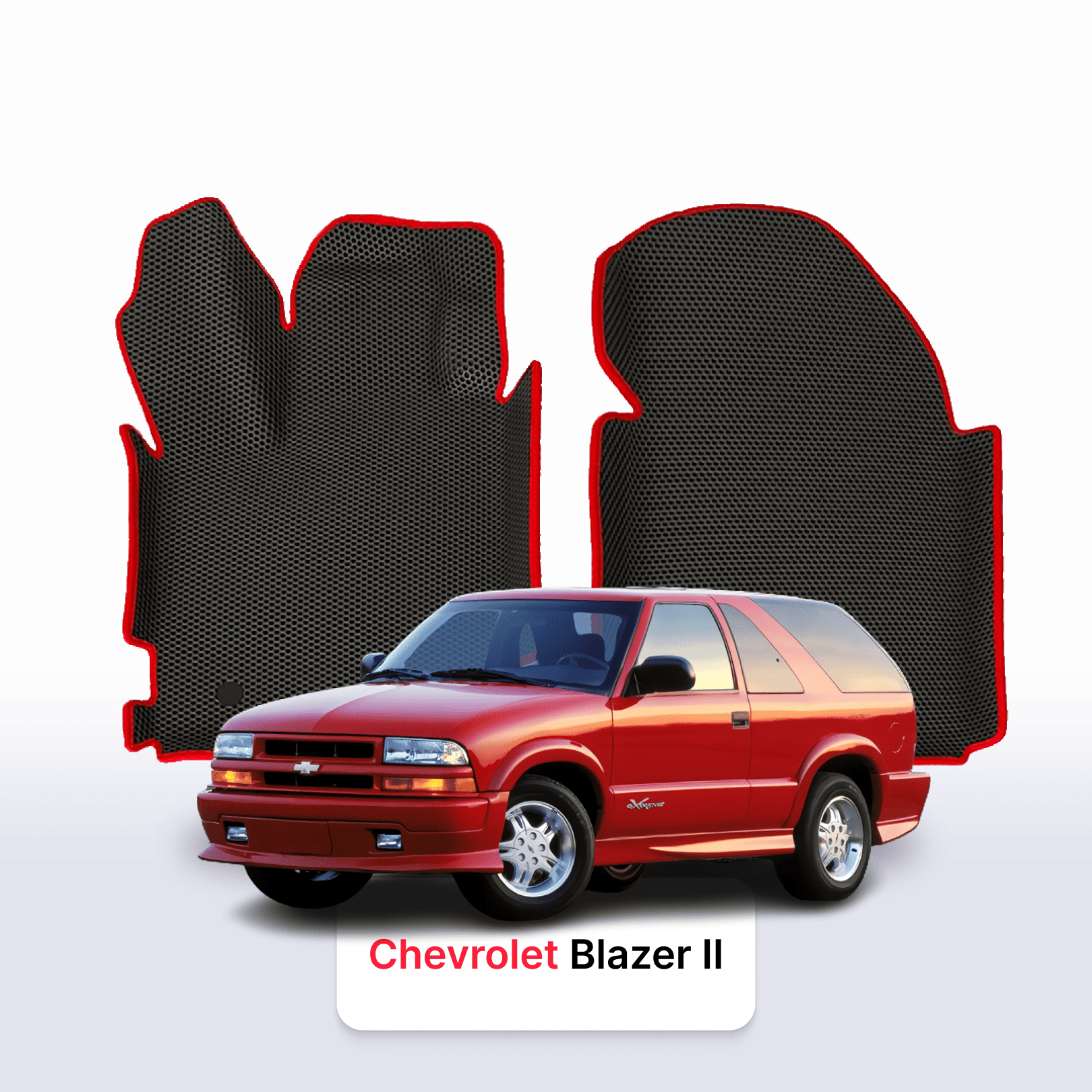 Fußmatten EVAMATS für Chevrolet Blazer 2 gen 1993-2005 jahr SUV 3 türer