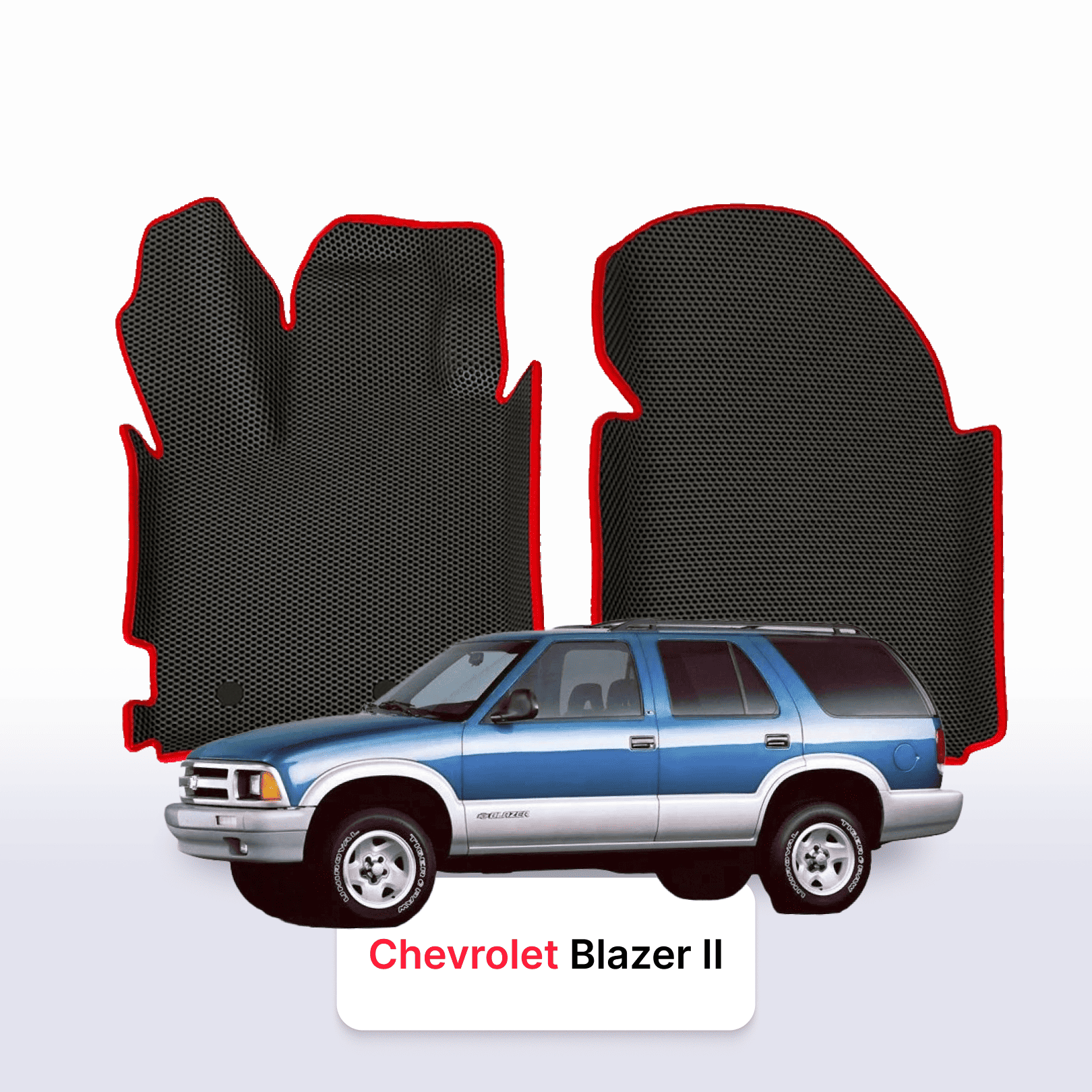 Fußmatten EVAMATS für Chevrolet Blazer 2 gen 1993-2005 jahr SUV 5 türer