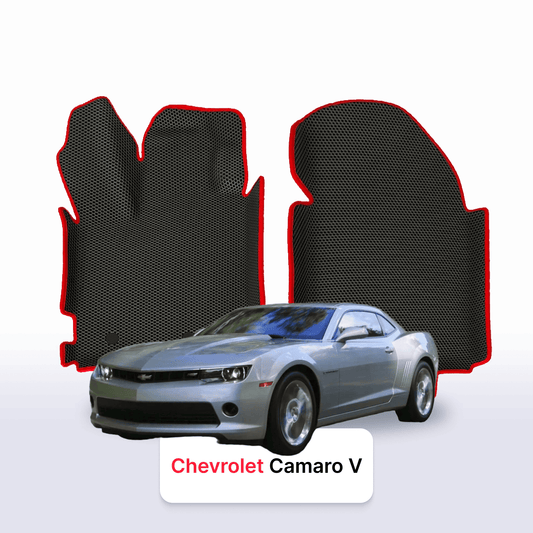 Fußmatten EVAMATS für Chevrolet Camaro 5 Gen 2009-2015 Jahr COUPE