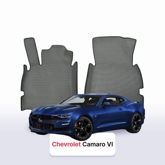 Fußmatten EVAMATS für Chevrolet Camaro 6 Gen 2015-2023 Jahr COUPE
