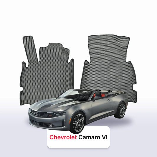 Fußmatten EVAMATS für Chevrolet Camaro 6 Gen 2015-2023 Jahr CABRIO Fußmatten EVAMATS für Chevrolet Camaro 6 Gen 2015-2023 Jahr CABRIO