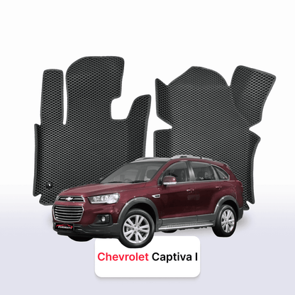 Fußmatten EVAMATS für Chevrolet Captiva 1 Gen 2011-2018 Jahr SUV