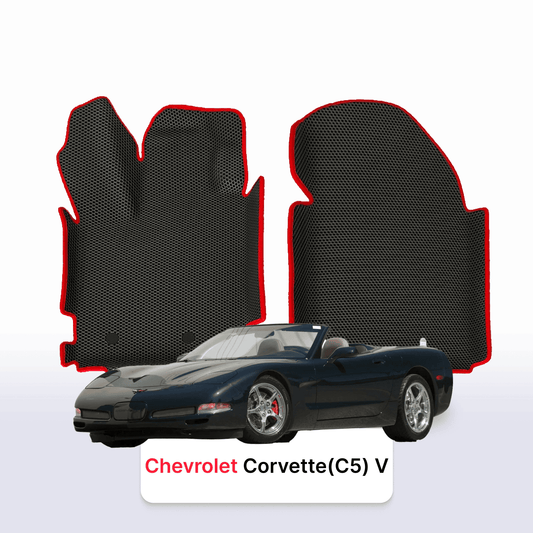Fußmatten EVAMATS für Chevrolet Corvette (C5) 5. Generation 1997-2004 Jahr ROADSTER