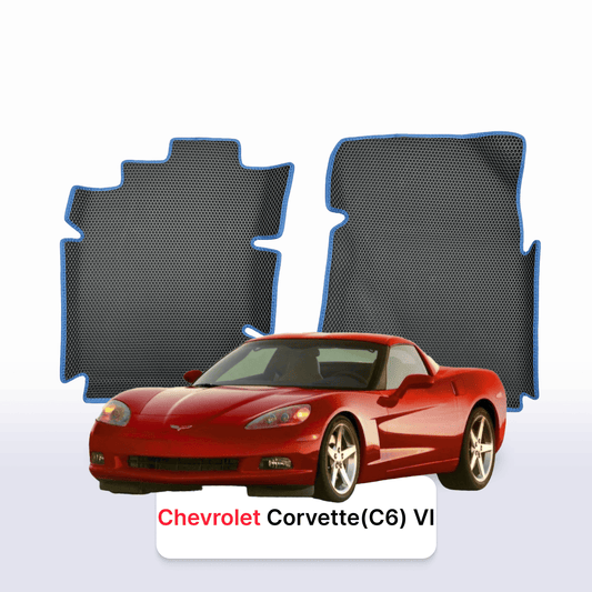 Fußmatten EVAMATS für Chevrolet Corvette(C6) 6. Generation 2004-2014 Jahr COUPE