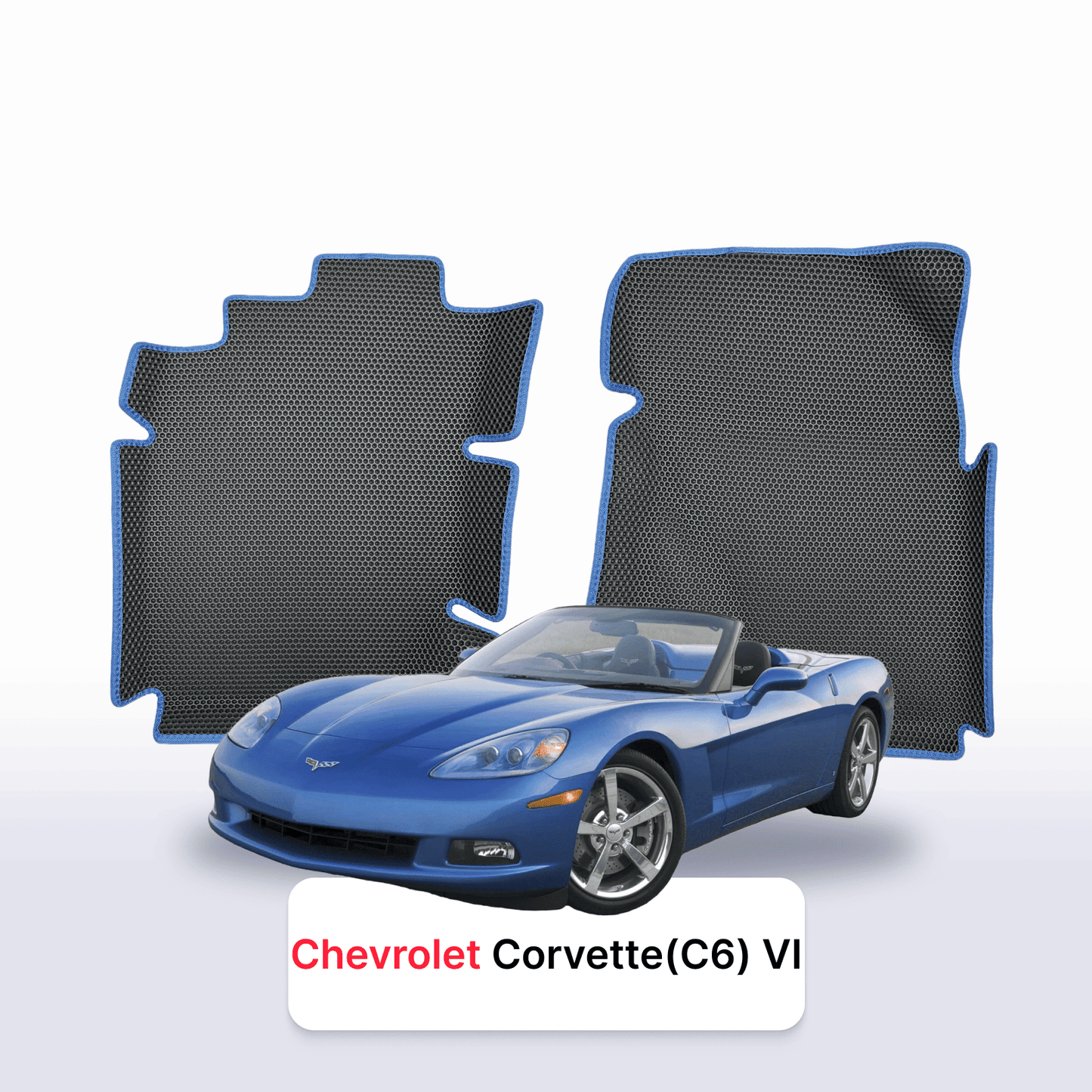 Fußmatten EVAMATS für Chevrolet Corvette(C6) 6. Generation 2004-2014 Jahr CABRIO