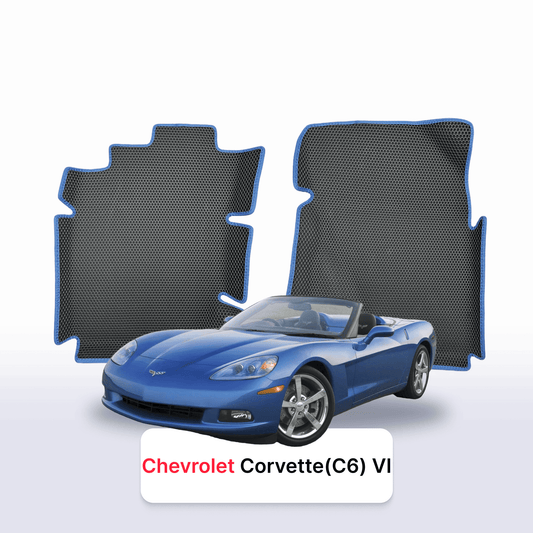 Fußmatten EVAMATS für Chevrolet Corvette(C6) 6. Generation 2004-2014 Jahr CABRIO