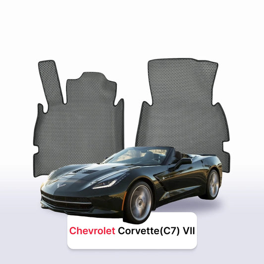 Fußmatten EVAMATS für Chevrolet Corvette(C7) 7. Generation 2013-2019 Jahr CABRIO