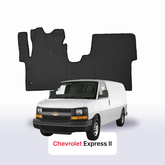 Fußmatten EVAMATS für Chevrolet Express 2 Gen 2002-2023 Jahr VAN