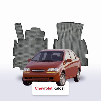 Fußmatten EVAMATS für Chevrolet Kalos 1 gen 2003-2008 jahr LIMOUSINE
