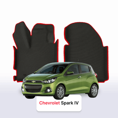 Fußmatten EVAMATS für Chevrolet Spark 4. Generation 2015-2023 Jahr FLIEßHECK 5-Türer