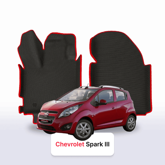 Fußmatten EVAMATS für Chevrolet Spark (M300) 3. Generation 2020-2023 Jahr FLIEßHECK 5-Türer