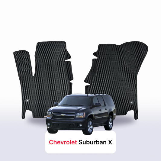 Fußmatten EVAMATS für Chevrolet Suburban (GMT900) 10. Generation 2006–2013, SUV Fußmatten EVAMATS für Chevrolet Suburban (GMT900) 10. Generation 2006–2013, SUV