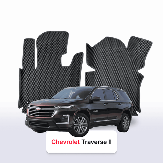 Fußmatten EVAMATS für Chevrolet Traverse 2 Gen 2017-2023 Jahr SUV Fußmatten EVAMATS für Chevrolet Traverse 2 Gen 2017-2023 Jahr SUV