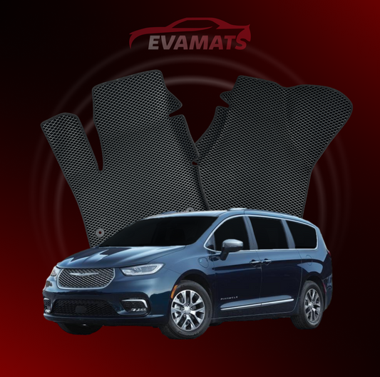 Fußmatten EVAMATS für Chrysler Pacifica Pinnacle (RU) 2. Generation 2020-2025 Jahr MINIVAN