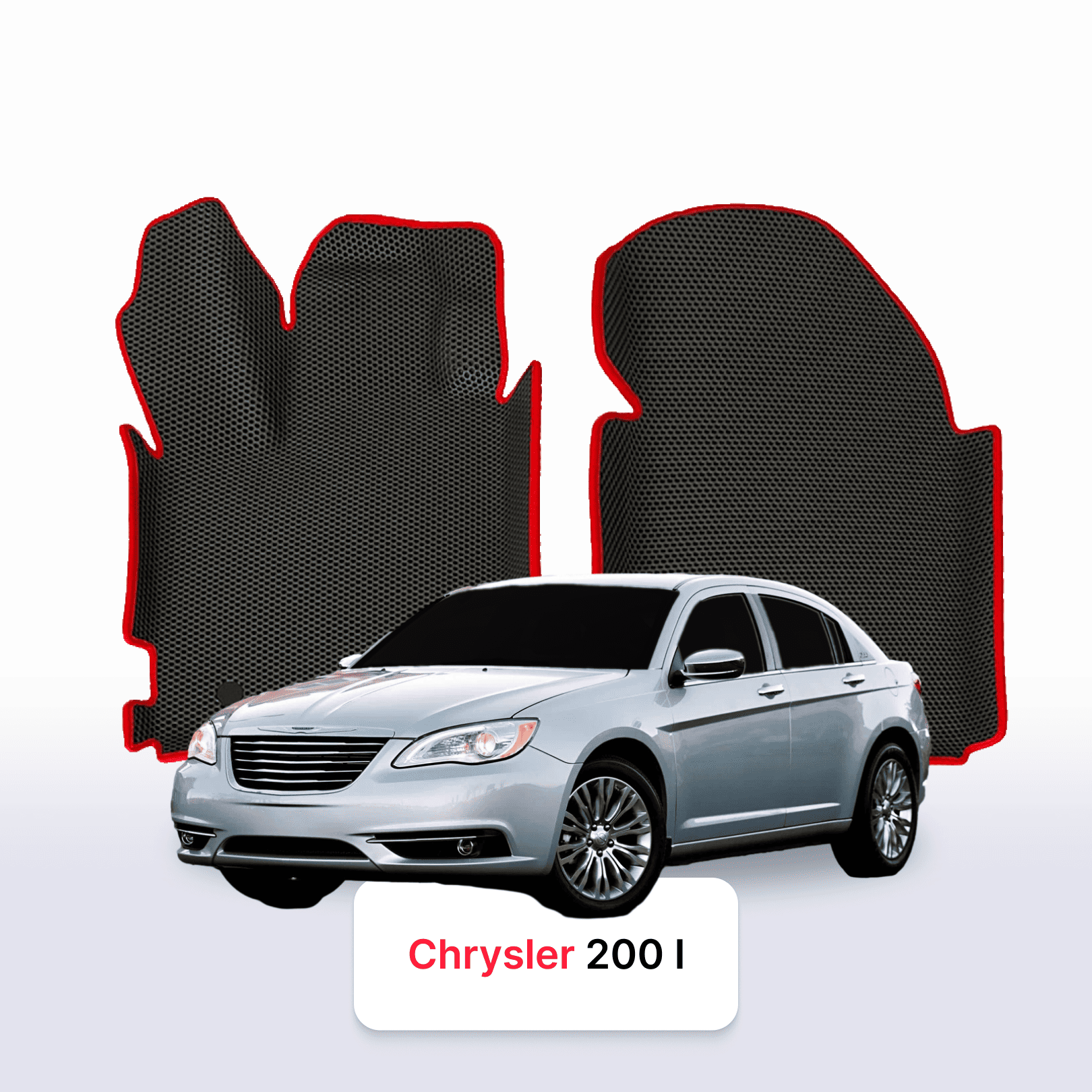 Fußmatten EVAMATS für Chrysler 200 1 gen 2010-2014 jahr LIMOUSINE