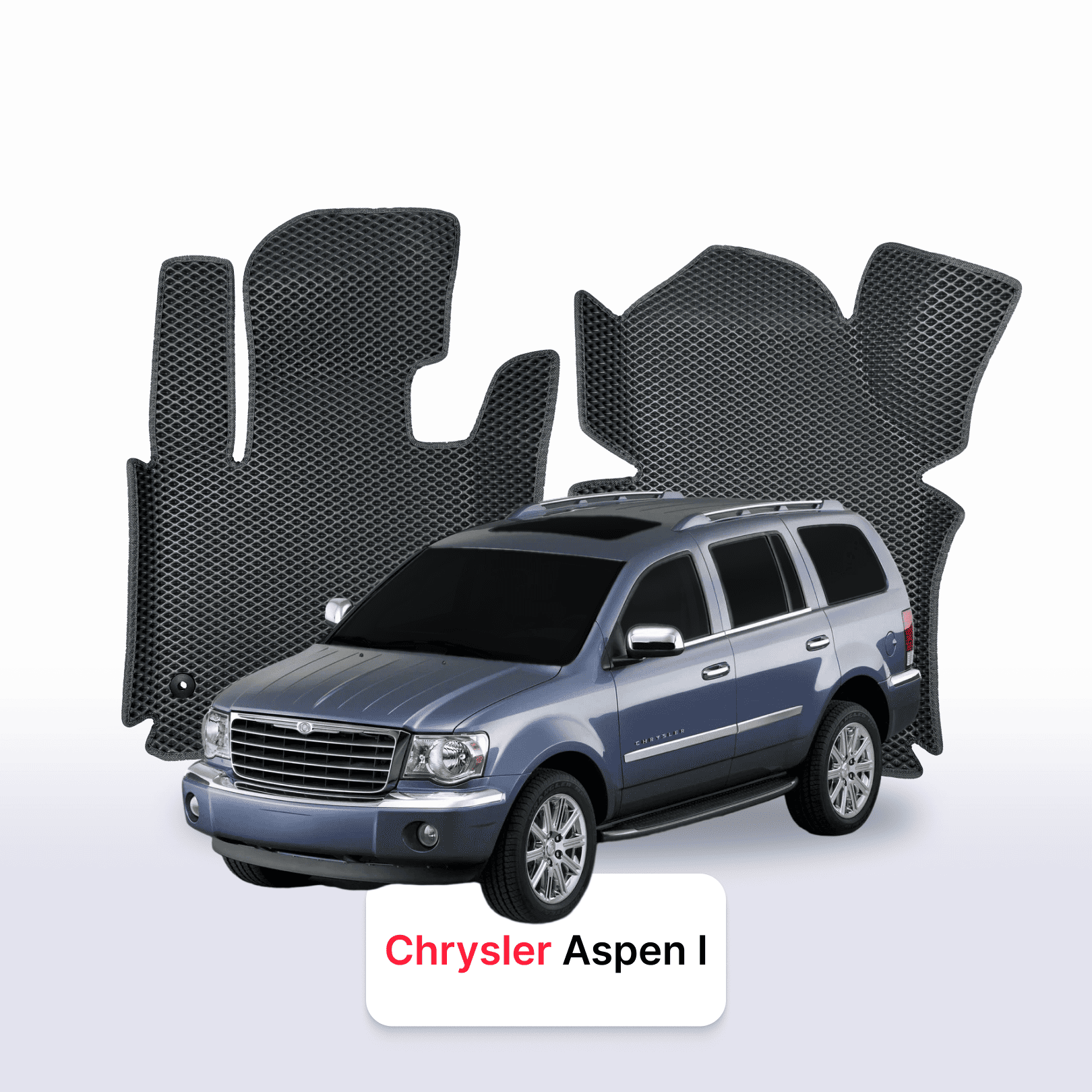 Fußmatten EVAMATS für Chrysler Aspen 1 gen 2006-2008 jahr SUV