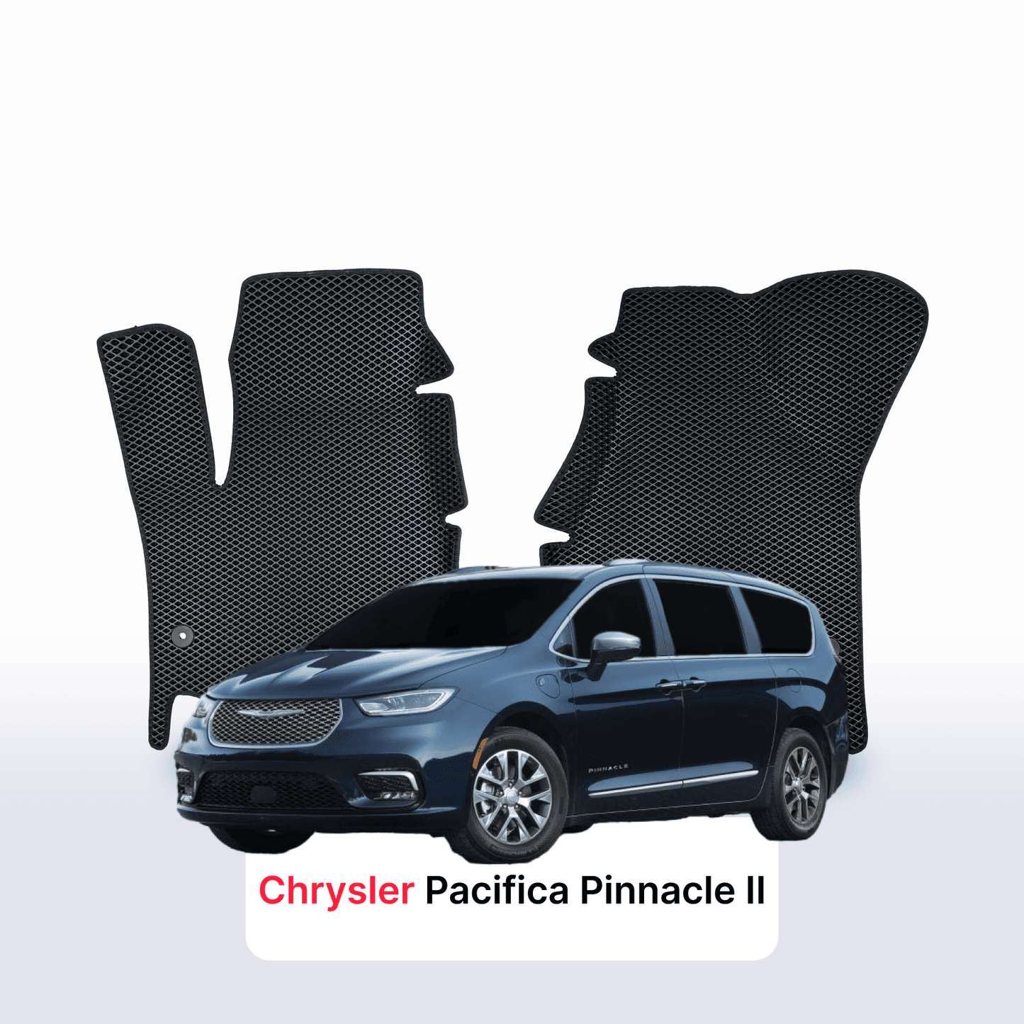 Fußmatten EVAMATS für Chrysler Pacifica Pinnacle (RU) 2. Generation 2020-2025 Jahr MINIVAN