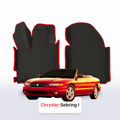 Fußmatten EVAMATS für Chrysler Sebring 1 Gen 1994-2000 Jahr CABRIO