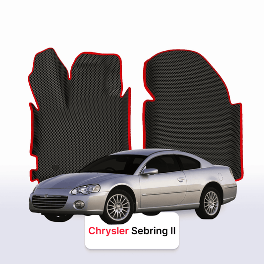 Fußmatten EVAMATS für Chrysler Sebring 2 Gen 2000-2006 Jahr COUPE