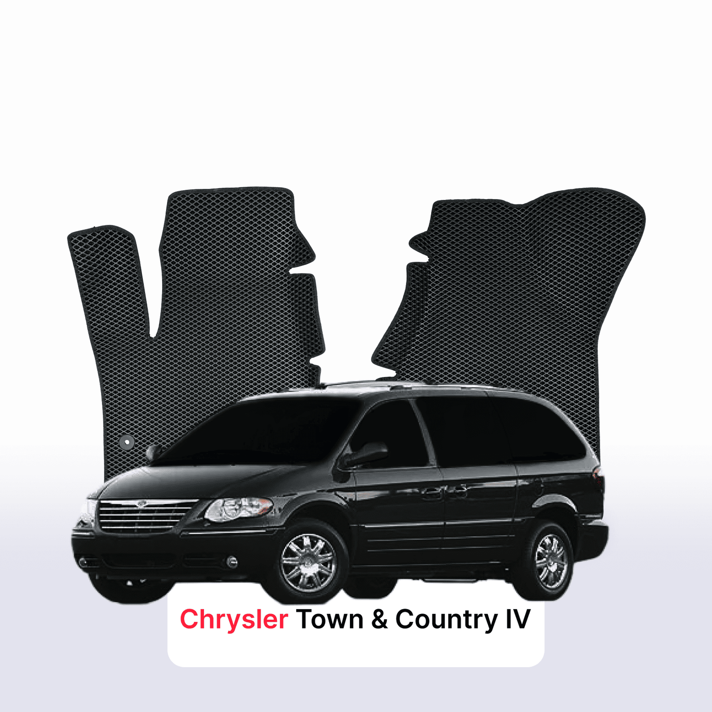 Fußmatten EVAMATS für Chrysler Town & Country (SWB) 4. Generation 2000-2005 Jahr MINIVAN
