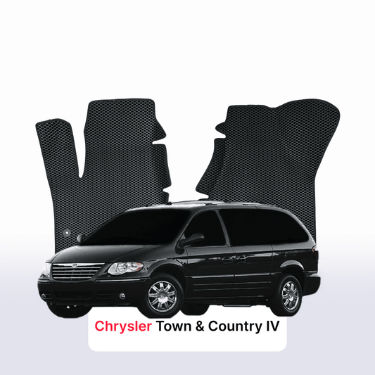 Fußmatten EVAMATS für Chrysler Town & Country (SWB) 4. Generation 2000-2005 Jahr MINIVAN