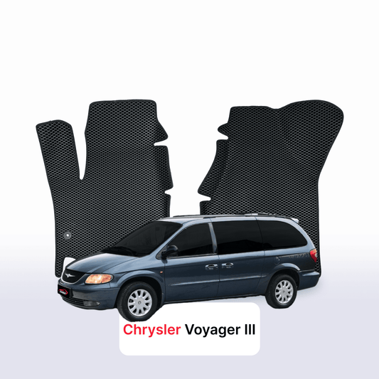 Fußmatten EVAMATS für Chrysler Voyager 3 Gen 1995-2001 Jahr MINIVAN