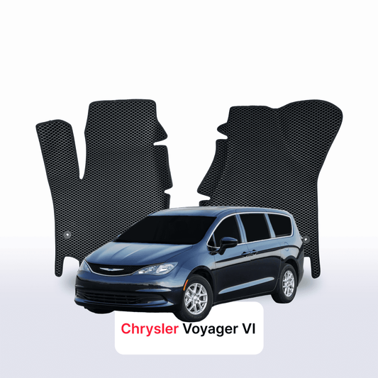 Fußmatten EVAMATS für Chrysler Voyager 6 Gen 2019-2025 Jahr MINIVAN