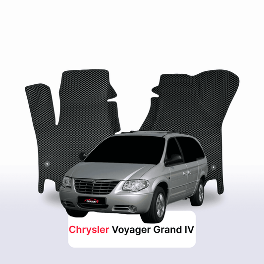 Fußmatten EVAMATS für Chrysler Grand Voyager 4 Gen 2000-2008 Jahr MINIVAN