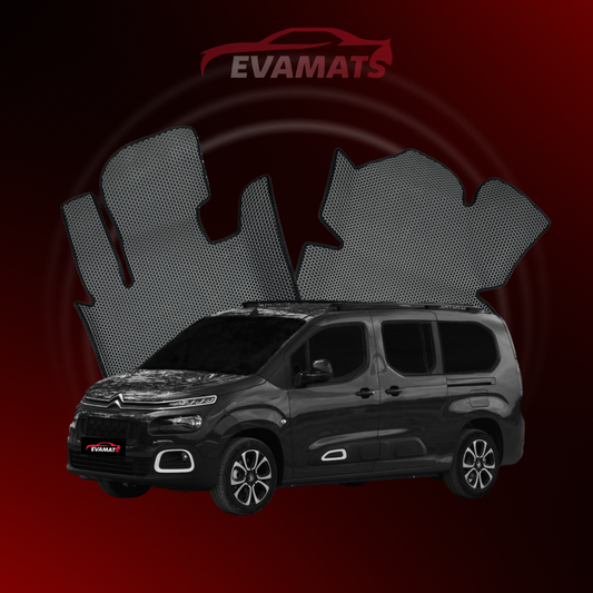 Fußmatten EVAMATS für Citroen Berlingo 3. Generation 2018-2025 Jahr MINIVAN LANG