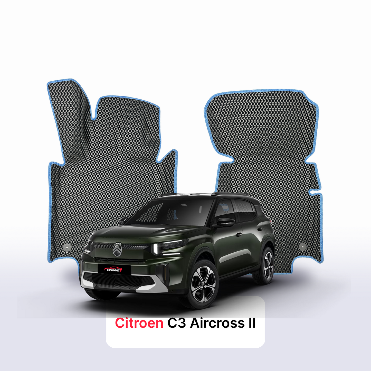 Fußmatten EVAMATS für Citroen C3 Aircross II gen 2024-2029 jahr SUV