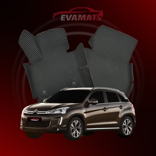 Fußmatten EVAMATS für Citroen C4 Aircross 1. Generation 2012-2017 Jahr SUV