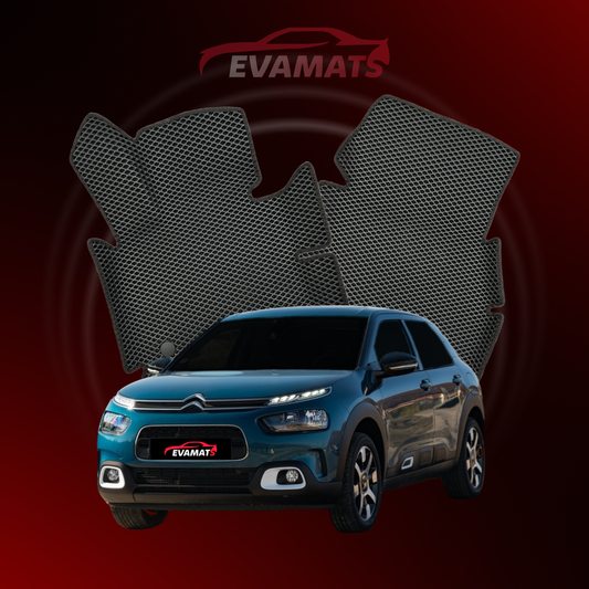 Fußmatten EVAMATS für Citroen C4 Cactus 1. Generation 2014-2021 Jahr SUV