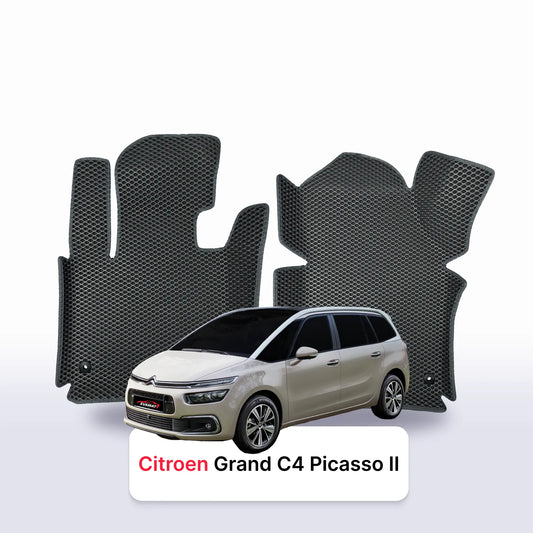 Fußmatten EVAMATS für Citroen Grand C4 Picasso 2 gen 2013-2018 jahr MINIVAN