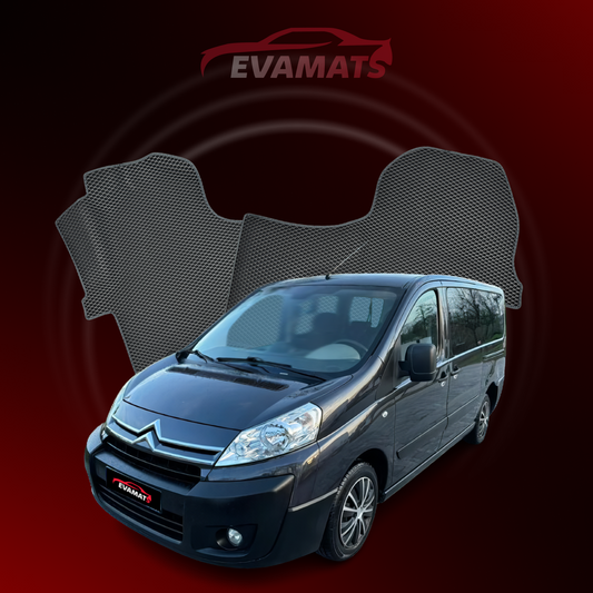 Fußmatten EVAMATS für Citroen Jumpy 1 Gen 2006-2016 Jahr BUS