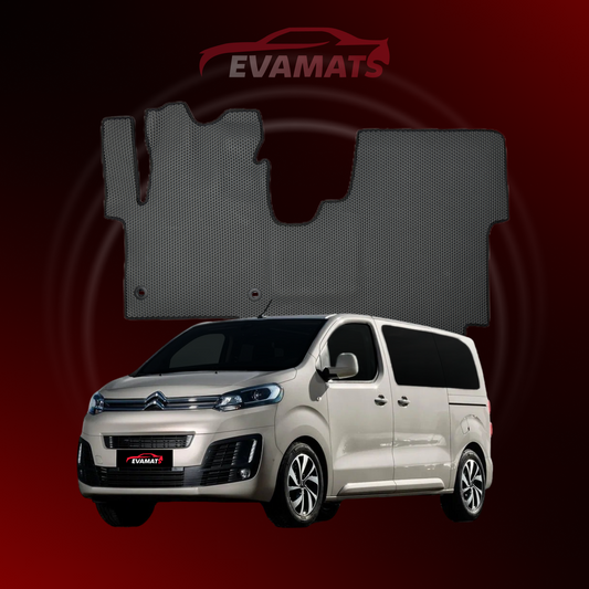 Fußmatten EVAMATS für Citroen SpaceTourer I Gen 2016-2025 Jahr MINIVAN SHORT