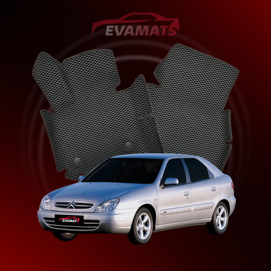 Fußmatten EVAMATS für Citroen Xsara 1 Gen 1997-2006 Jahr FLIEßHECK 5-Türer