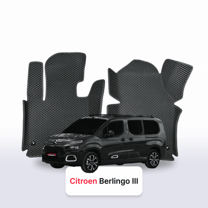 Fußmatten EVAMATS für Citroen Berlingo 3. Generation 2018-2025 Jahr MINIVAN LANG
