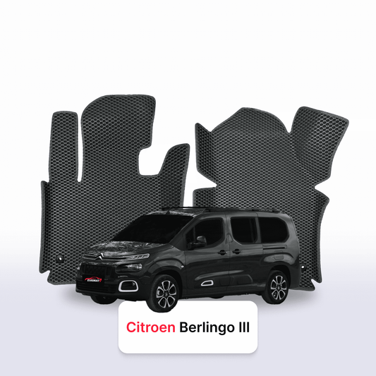 Fußmatten EVAMATS für Citroen Berlingo 3 gen 2018-2028 jahr MINIVAN LONG