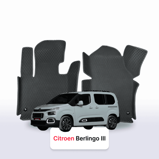 Fußmatten EVAMATS für Citroen Berlingo 3 Gen 2018-2025 Jahr MINIVAN SHORT