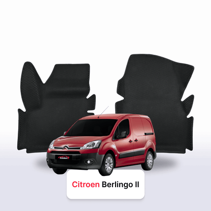 Fußmatten EVAMATS für Citroen Berlingo 2 Gen 2008-2018 Jahr VAN