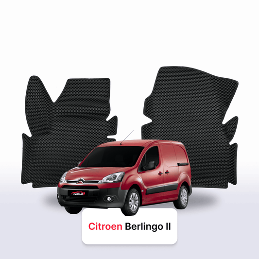 Fußmatten EVAMATS für Citroen Berlingo 2 Gen 2008-2018 Jahr VAN