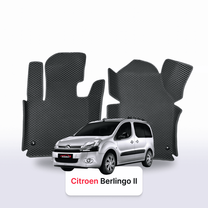 Fußmatten EVAMATS für Citroen Berlingo 2 gen 2008-2018 jahr MINIVAN