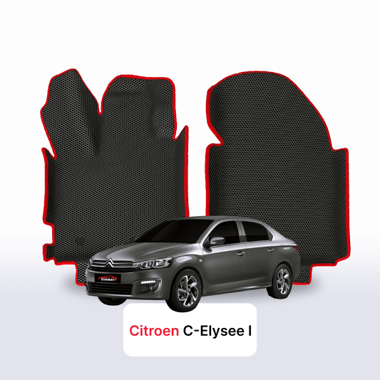 Fußmatten EVAMATS für Citroen C-Elysee 1. Generation 2012-2025 Jahr Limousine
