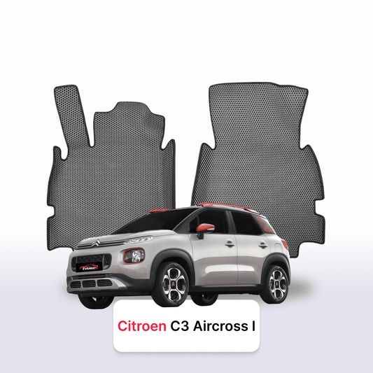 Fußmatten EVAMATS für Citroen C3 Aircross 1 gen 2017-2025 jahr SUV