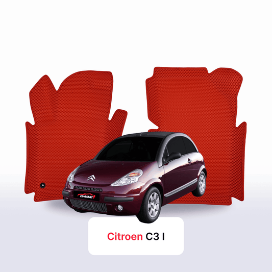 Fußmatten EVAMATS für Citroen C3 1 Gen 2002-2009 Jahr CABRIO