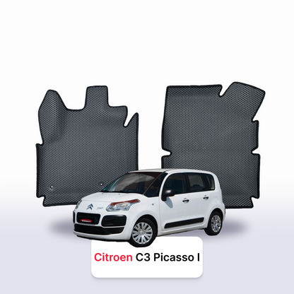 Fußmatten EVAMATS für Citroen C3 Picasso 1. Generation 2009-2017 Jahr MINIVAN